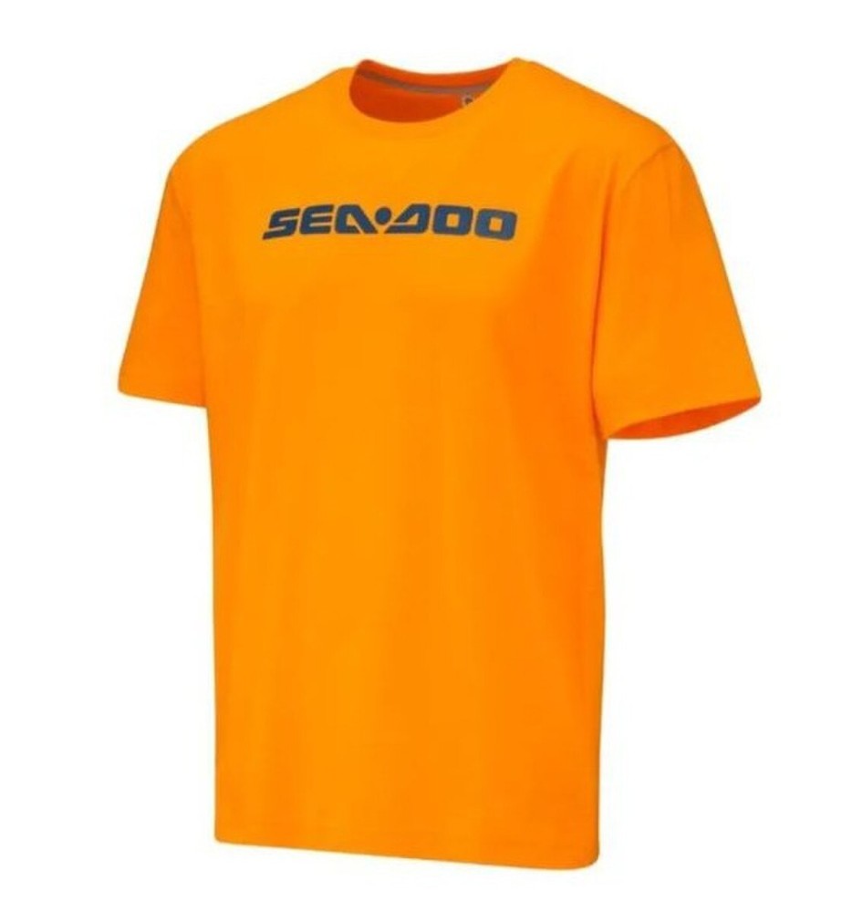 4546630412 – SEA-DOO SIGNATURE T-SHIRT SMALL – ORANGE
