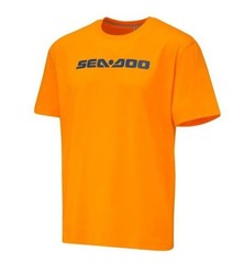 4546630412 – SEA-DOO SIGNATURE T-SHIRT SMALL – ORANGE
