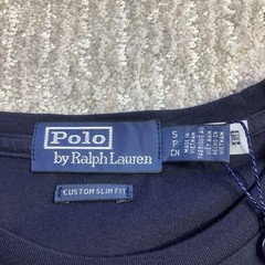 Polo Ralph Lauren Mens Custom Slim Fit RL Graphic T-Shirt Navy Blue Small NWT