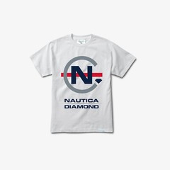 White Diamond Supply x Nautica Clocked Tee