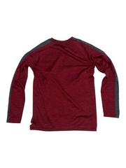 Gaiam T-Shirt Mens Medium Stretch Everyday Basic Hot Yoga Gym Long Sleeve Active