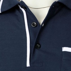 Camiseta Con Cuello Levantado Cremallera Para Hombre Camisa De Manga Corta Men
