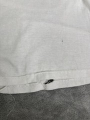 Vintage 80s University Sports Short Sleeve T Shirt Men’s Size Small White