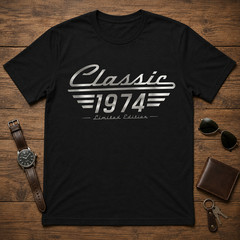 Classic 1974 Limited Edition Vintage Car 52th 53th 54th 55th 56th Birthday Mens