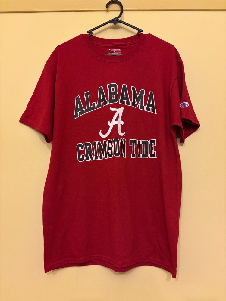 Champion Alabama Crimson Tide T-Shirt Mens Medium NCAA College Football