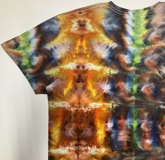 Handmade Ice Tie Dye Adult T-Shirt Unisex Size XL Multicolored Gildan Tee NEW