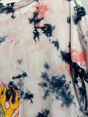 Rare Avenged Sevenfold A7X PYROMANIAC Tie Dye Style T-Shirt Sz L
