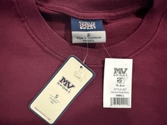 USCG U.S. Coast Guard Maroon Burgundy T-Shirt – Size S / Small – NEW WITH TAGS