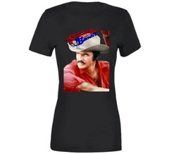 Burt Reynolds Smokey And The Bandit Classic 80s Movie Fan T Shirt