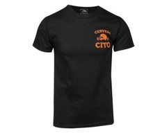 Men’s Cerveza Cito Brewery Tee Shirt – Black & Rust (S, M, L, XL, 2XL, 3XL)