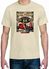 Adult DryBlend® T-Shirt – ( FULL SERVICE ROD ROUTE 66 – HOT ROD / PIN-UP / HOTTI