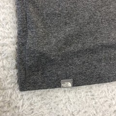 The North Face T Shirt Mens M Medium Grey Spellout Logo Walking Hiking Outdoors
