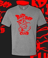Bad Boy Club Retro Main RED Logo Retro Shirt Fast Ship!