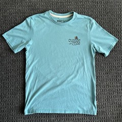 REI Co-op T Shirt Outside With Pride Womens S Blue Rainbow LGBTQIA+ Flower