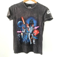 Star Wars Classic Movie Poster T-Shirt Licensed Shirt Retro Classic Tee Gary Men