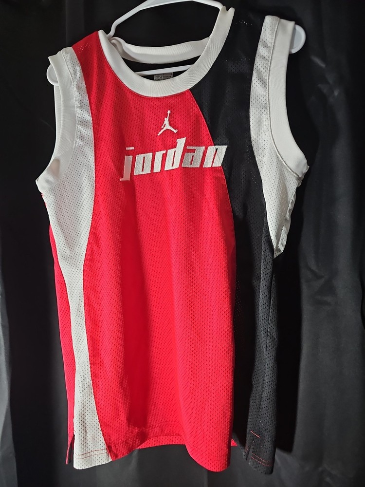 Jordan Y2k Basketball Shirt Sleveless Size L MULTICOLOR Vintage