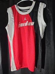 Jordan Y2k Basketball Shirt Sleveless Size L MULTICOLOR Vintage