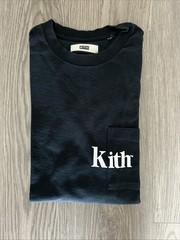 Kith Quinn Pocket Tee – Black – Size L