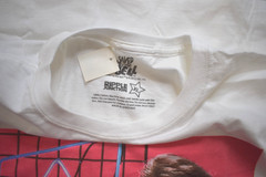 Saved by the Bell Kelly Koprowski Mens 80s 90s Retro White Shirt NWT S, XL, 2XL