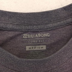 Billabong California Crew Neck Short Sleeve Graphic T Shirt Mens Size M Gray