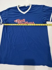 Augusta Sportswear The Avett Brothers Blue White V-Neck Men’s M T-Shirt
