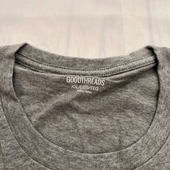 Goodthreads Men’s Slim-Fit Short-Sleeve Cotton Crewneck Gray T-Shirt 2XL
