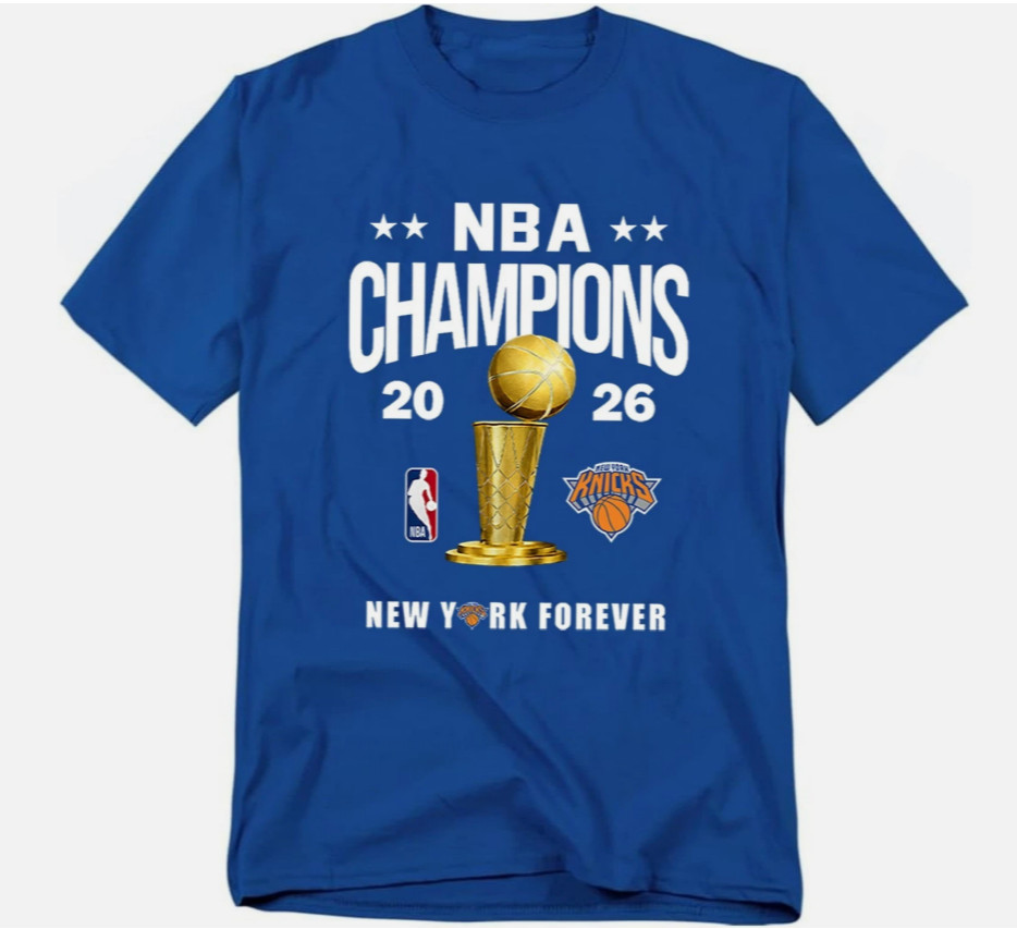 New York Knicks 2026 Finals Shirt Basketball Champions Fan Graphic Tee