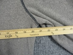 Normal Brand Shirt Mens M Gray Puremeso Long Sleeve Stitch Crew Light Weight Tee