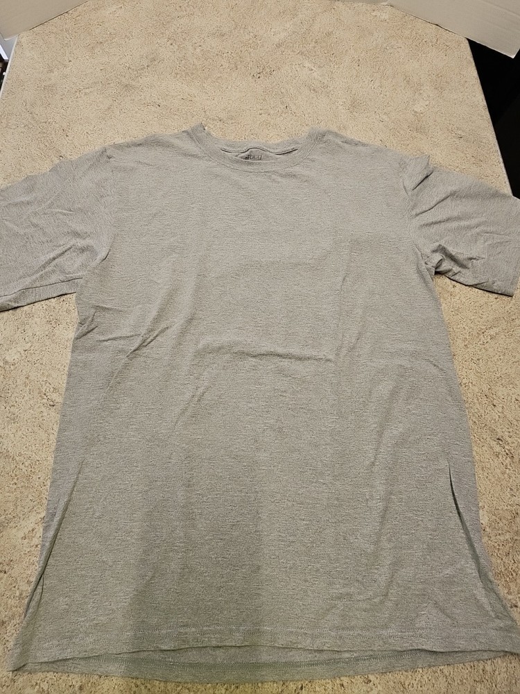 BCG Men’s Solid Gray Short Sleeve T-shirt Size XL