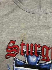 Vintage Choice Apparel Shirt Mens XL Gray Sturgis 2003 Tank Tee Biker Rally