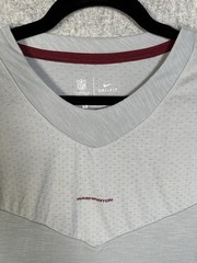 Nike NFL On Field Dri-Fit Long Sleeve Shirt Mens XL Gray Washington Lightweight