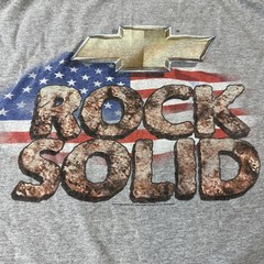 VTG 90s Murina Chevy Trucks T Shirt Men’s 2XL Rock Solid Graphic Double Sided