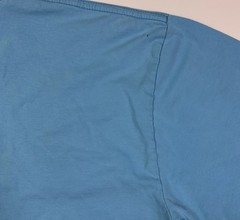 Fur Face Boy Graphic T-Shirt Mens XL Blue Made USA Logo Print Short Sleeve