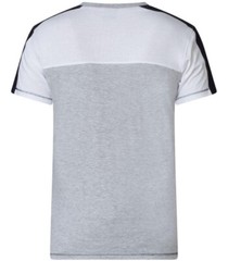 D555 Duke Mens Grey Printed T-Shirt New York City Text Crew Neck Medium
