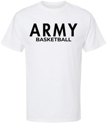Army Basketball T-Shirt U.S. Military Academy US Army Sports Training PT Shirt