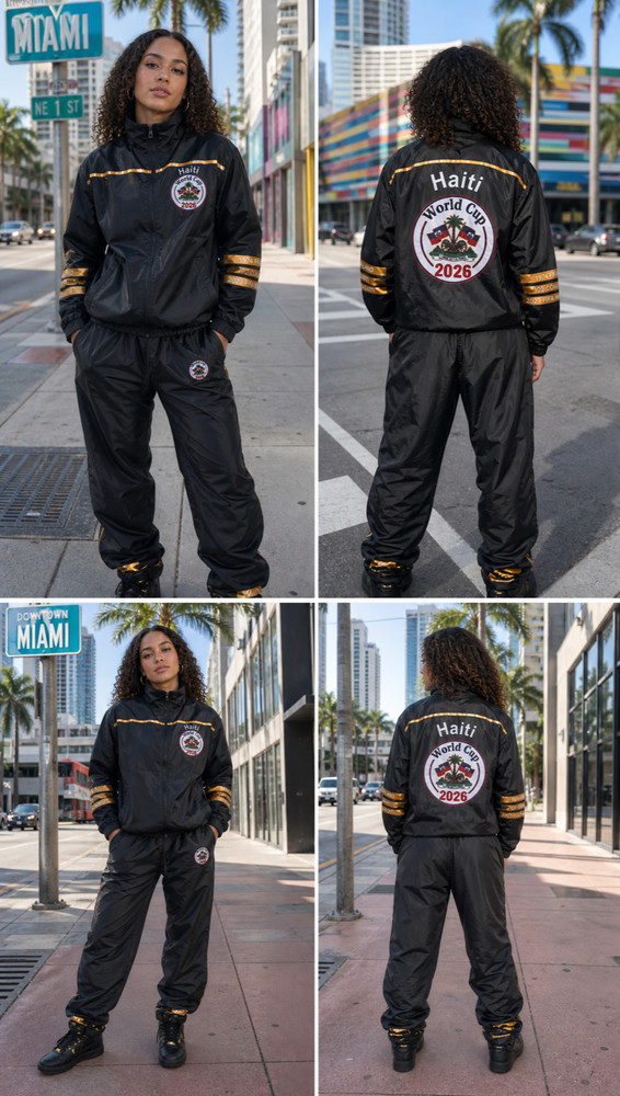 Haiti Fan Tracksuit Set Jacket pants 2026 Edition