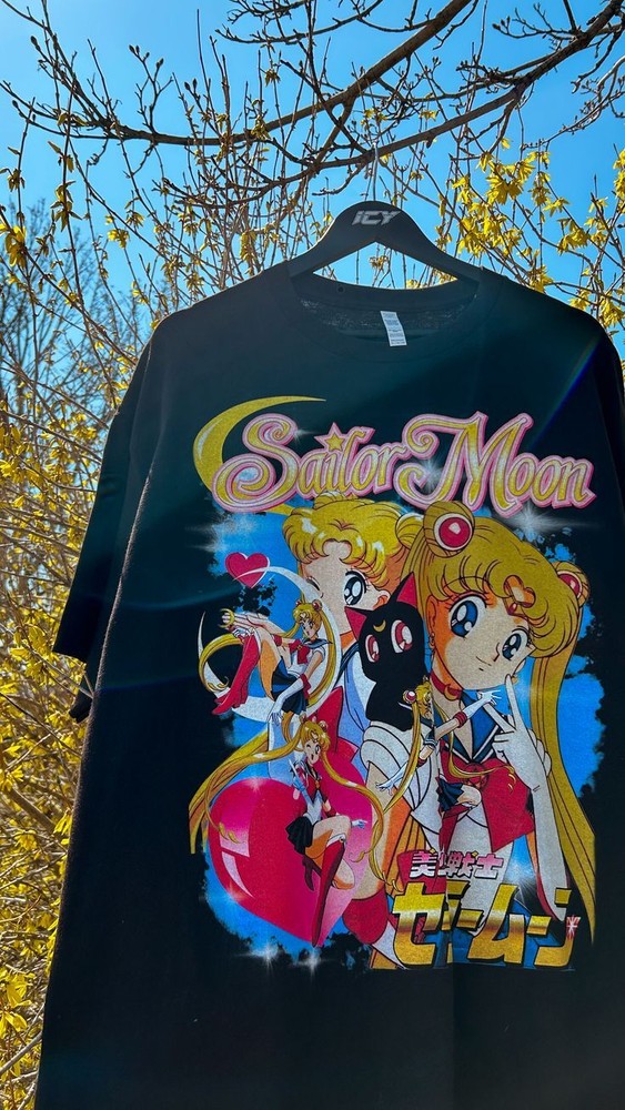 Sailor Moon Anime Rare Design Remake T shirt Classic tee NH20976