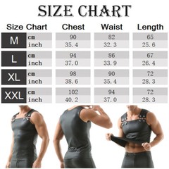 Men Sexy Leather Gym Fitness Tank Top Faux Leather Sleeveless Shirts Tank Tops