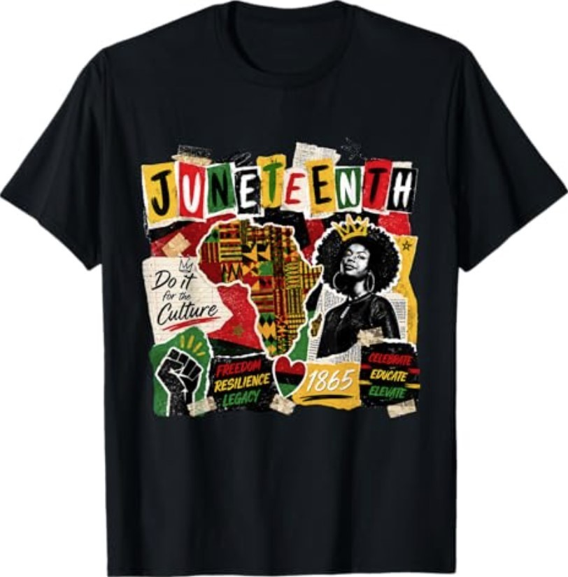 Juneteenth Black American Feedom 1865 Juneteenth Men Women Boy T-Shirt