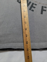 HEADRUSH FORTUNE FAVORS THE BRAVE x FEAR NONE – Men 2XL Gray T-Shirt