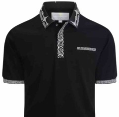 Men’s Luxurious Fine Cotton Polo Shirt,Italian Style,Stretch M to 3XL….A18.A