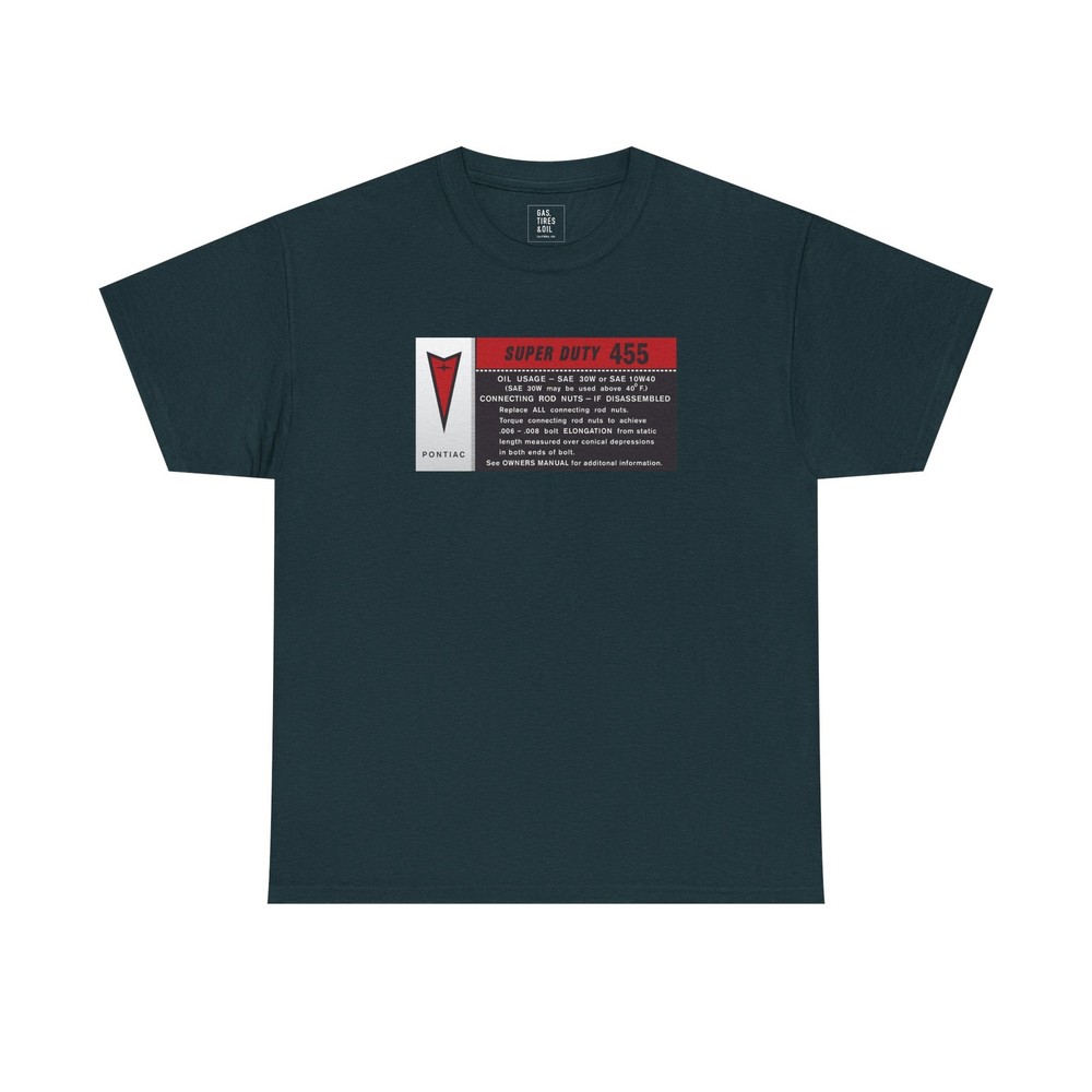 Pontiac Trans Am Super Duty 455 T-Shirt