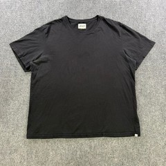Pact Organic Cotton Crewneck Short Sleeve T-Shirt Black Mens XL Sustainable Tee