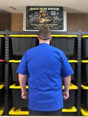 Shaka Wear Heavyweight Tall T-Shirt Big & Tall 3XLT Royal Blue Long Length Tee