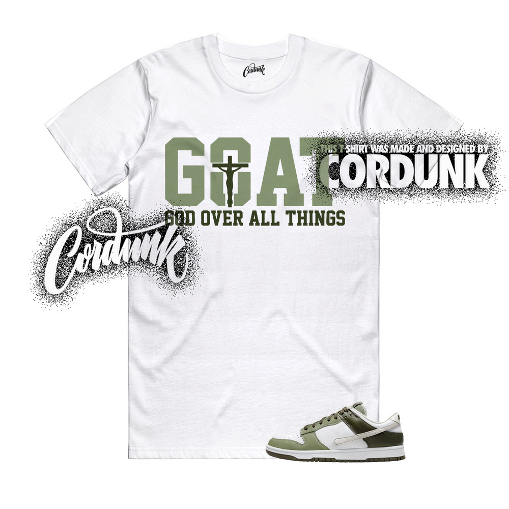 Dunk Oil Green Cargo Khaki Light Bone Olive Low T Shirt Match GOAT