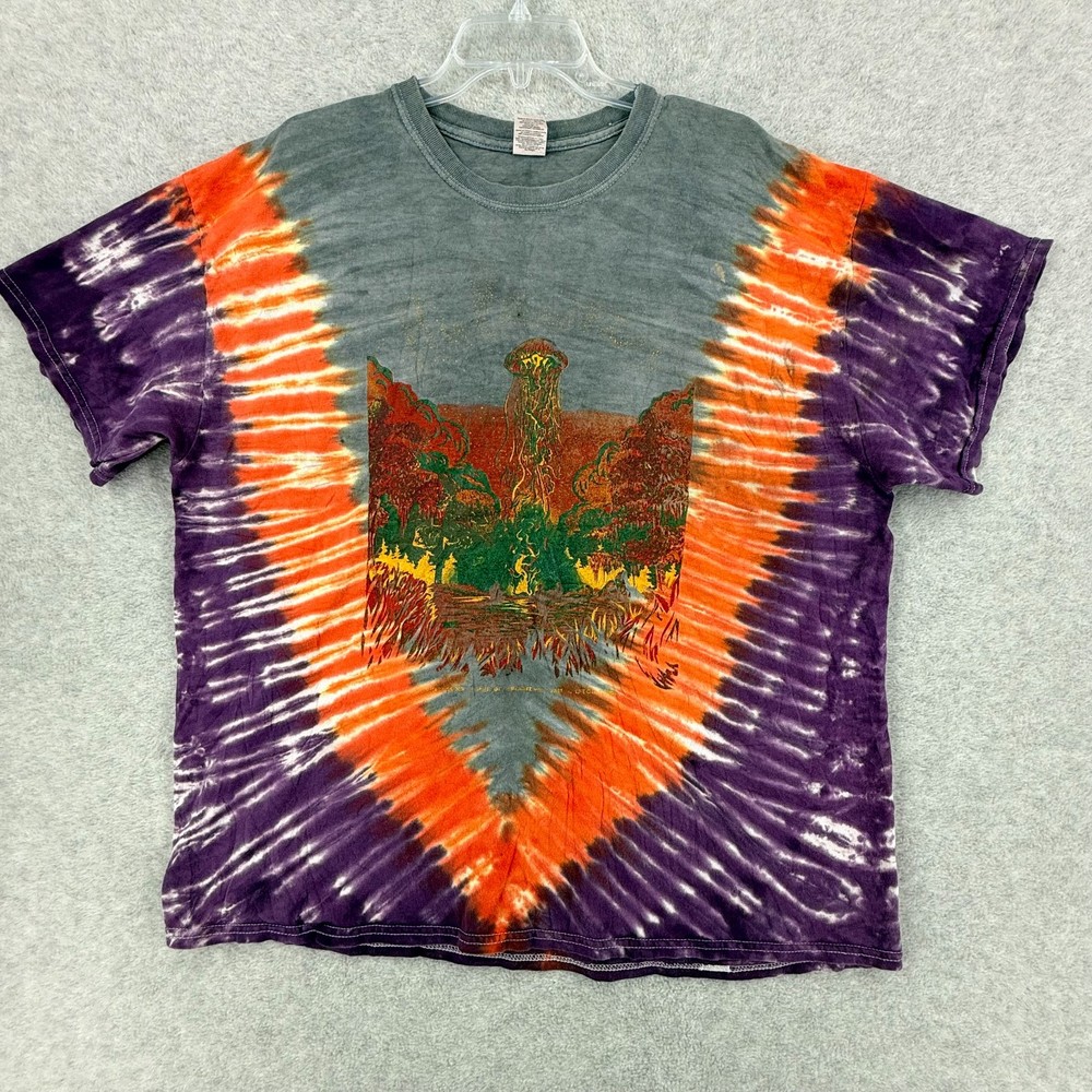 Suwannee Hulaween Shirt Mens Large Tie Dye Music Festival Creature of Galaxy