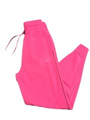 -NEW- Nike Women’s XS Plain Pink Sweatpants FB5434-518 Dri-Fit High Waist