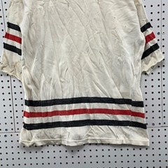 Vintage Minor Hawks Hockey Jersey Mens Large Beige TRUE Vintage Made uSA