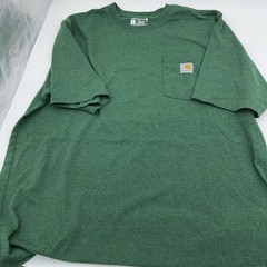 Carhartt Loose Fit Sz Large Lot Of 2 Green X 1 And 1 Blue Pocket Chest 48”