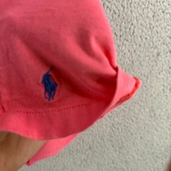 Polo Ralph Lauren T-Shirt Mens L Pink The Big Shirt Pocket Short Sleeve USA Made